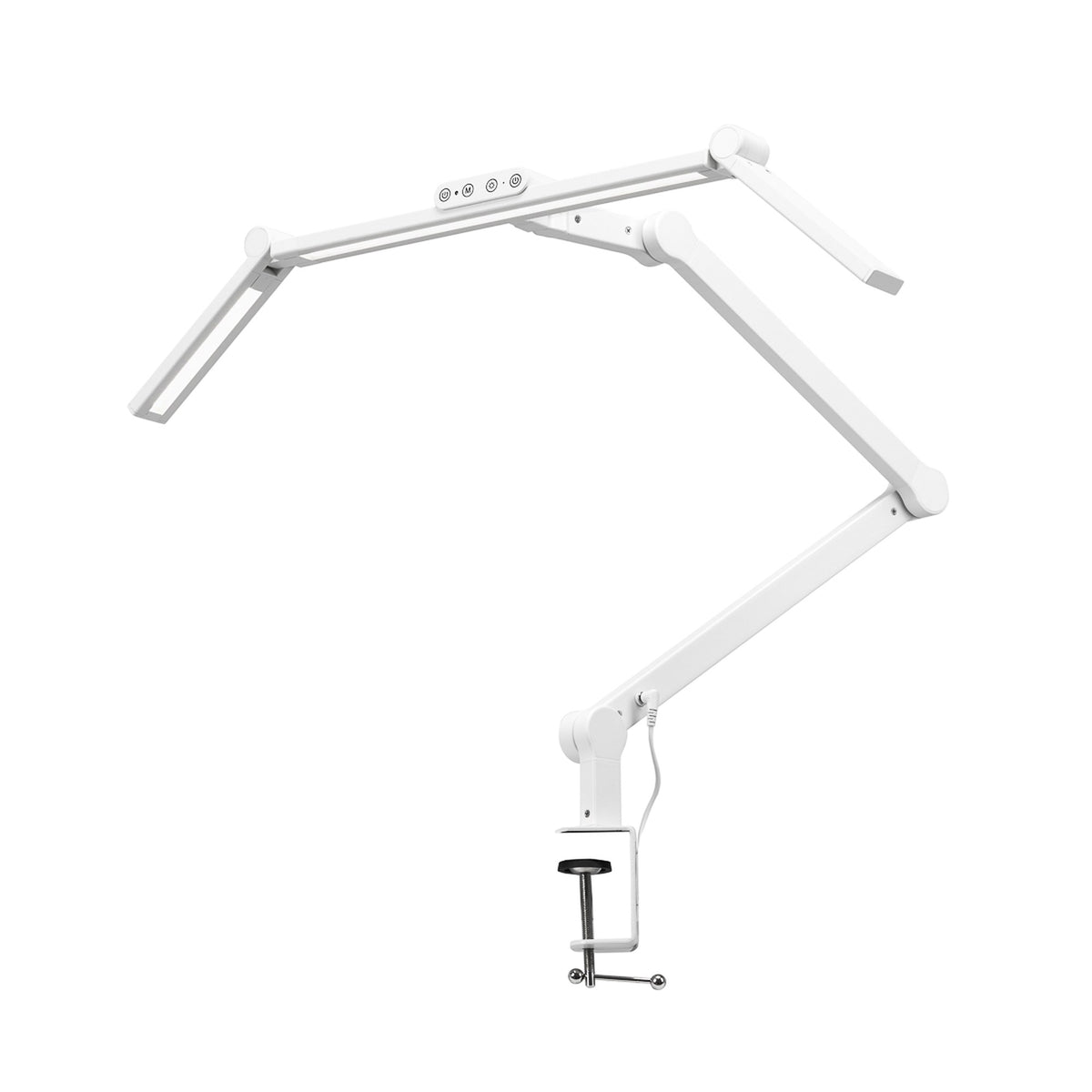 Glow Lampada LED L03 Morsetto da Tavolo - Bianco