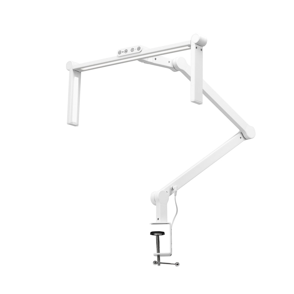 Glow Lampada LED L03 Morsetto da Tavolo - Bianco