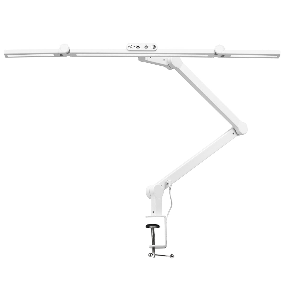 Glow Lampada LED L03 Morsetto da Tavolo - Bianco