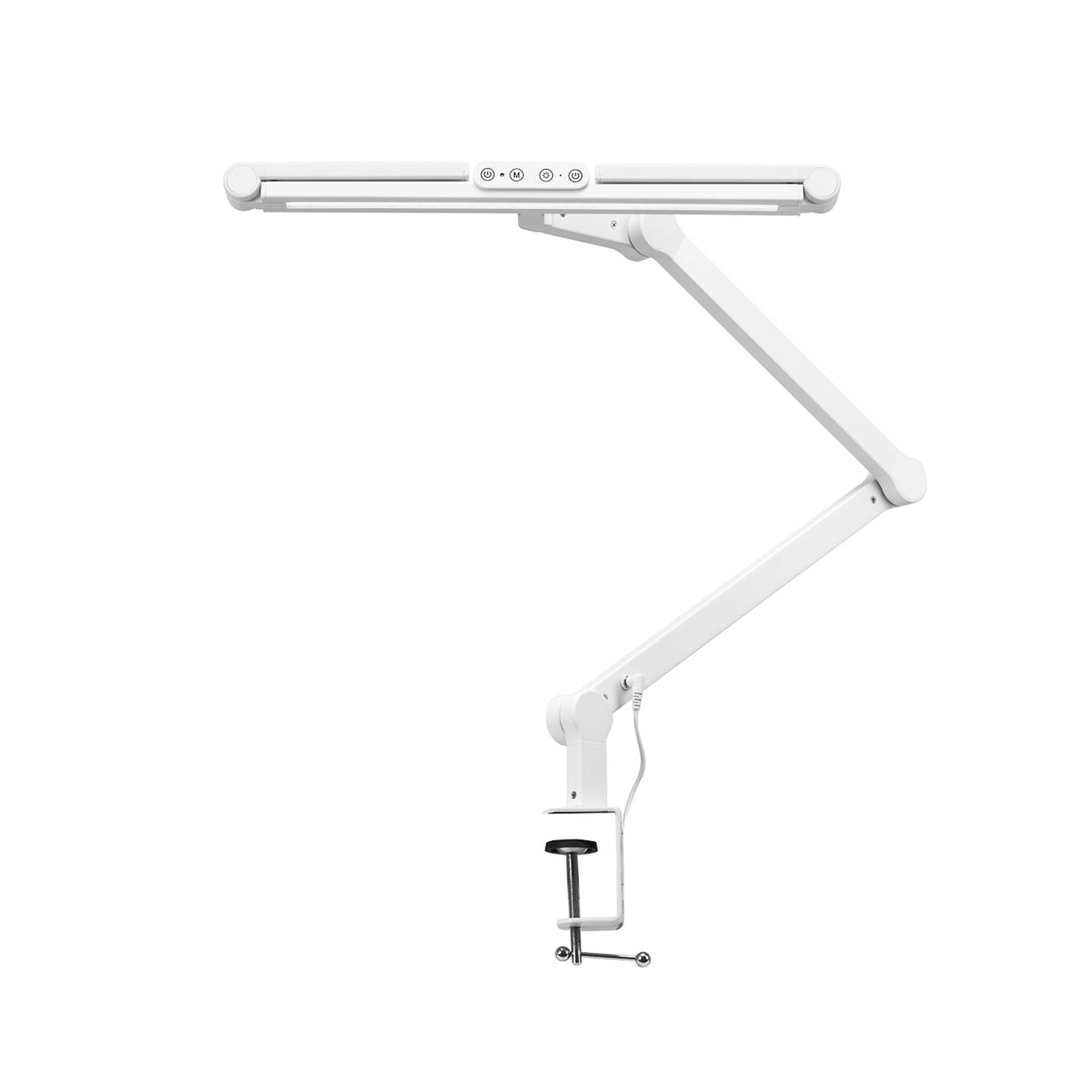 Glow Lampada LED L03 Morsetto da Tavolo - Bianco