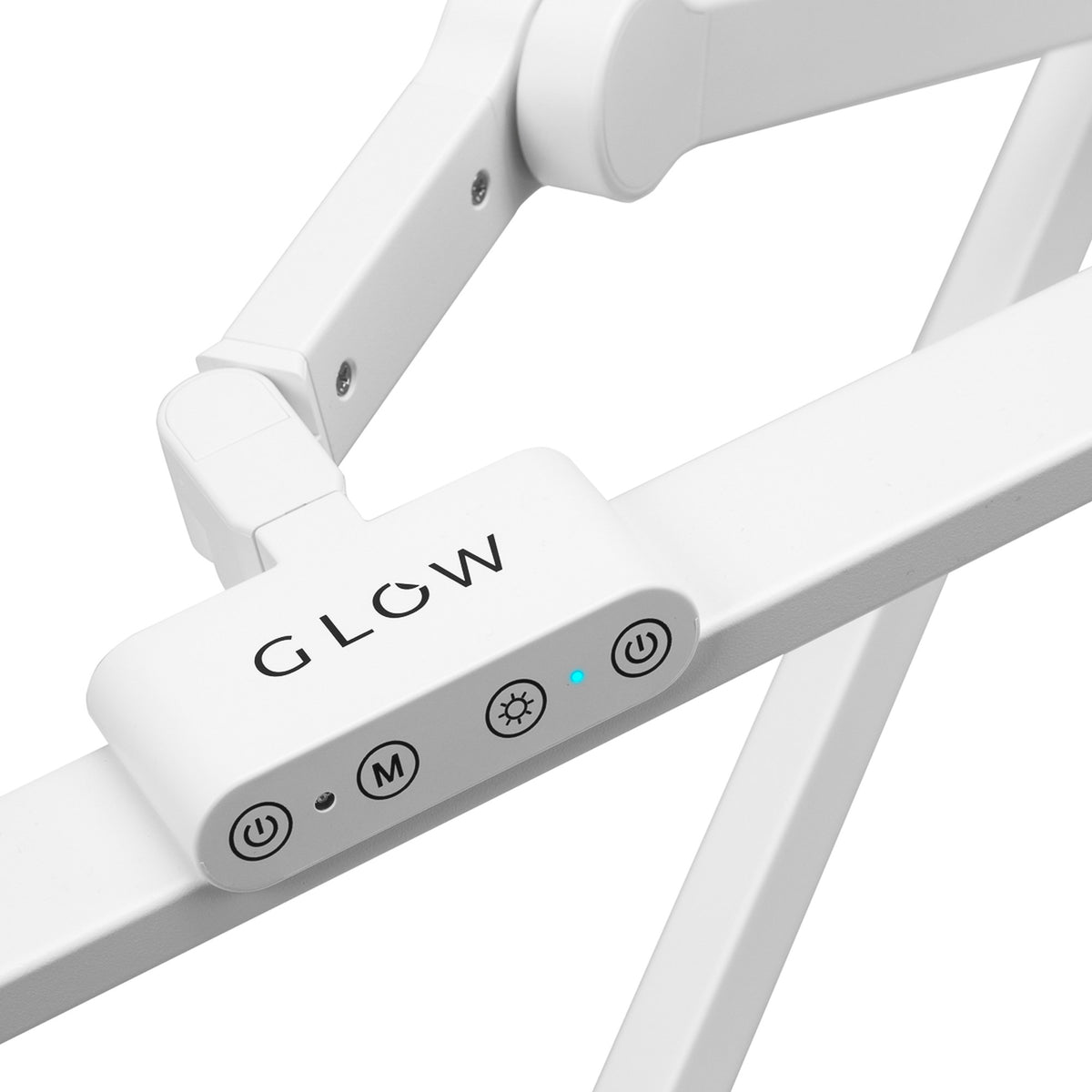 Glow Lampada LED L03 Morsetto da Tavolo - Bianco