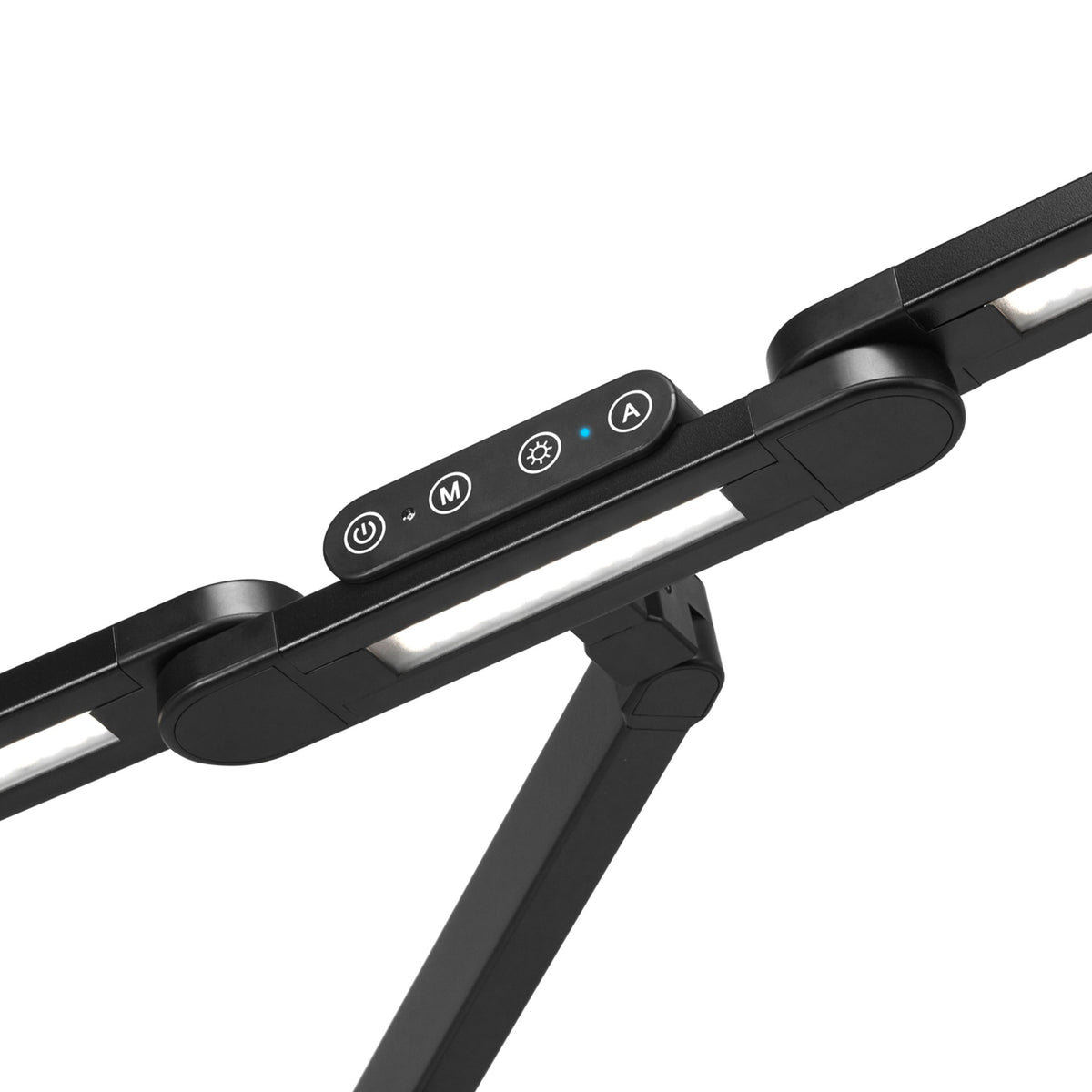 Glow Lampada LED L04 Morsetto da Tavolo - Nero