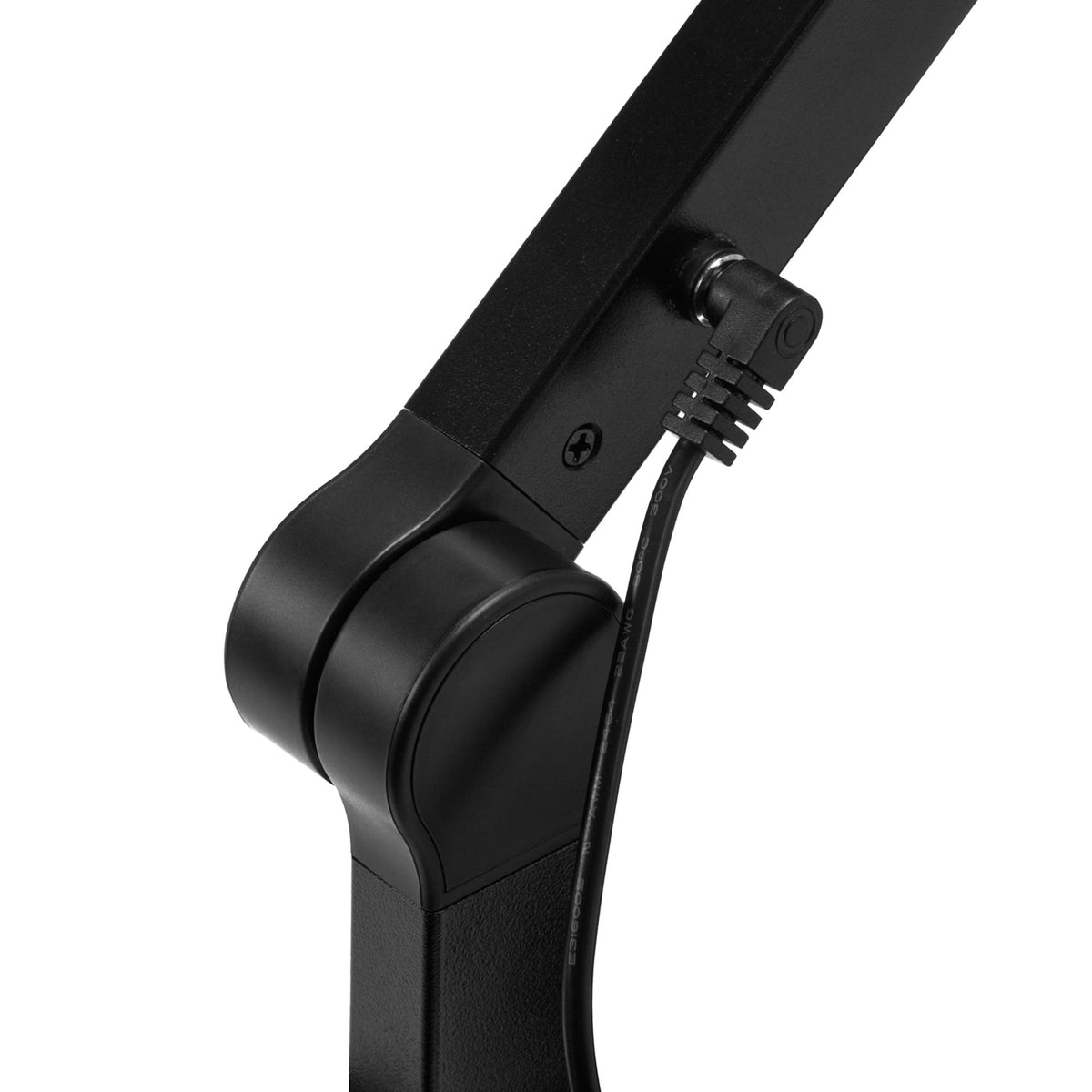 Glow Lampada LED L04 Morsetto da Tavolo - Nero