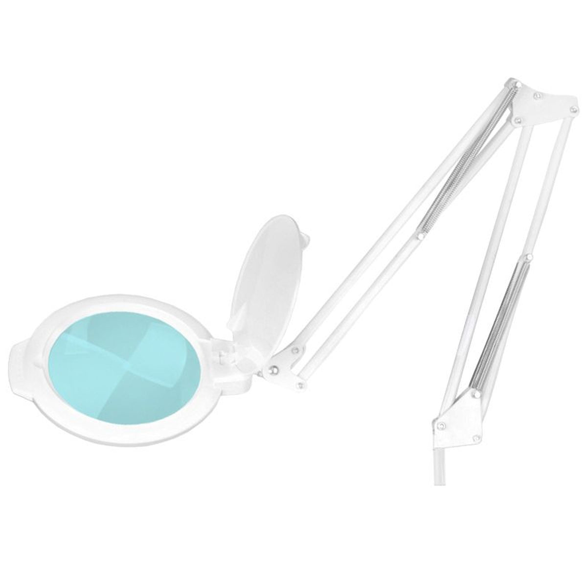 Glow Lampada LED Moonlight 8013/6" Lente con Stativo 5 Diottrie - Bianco