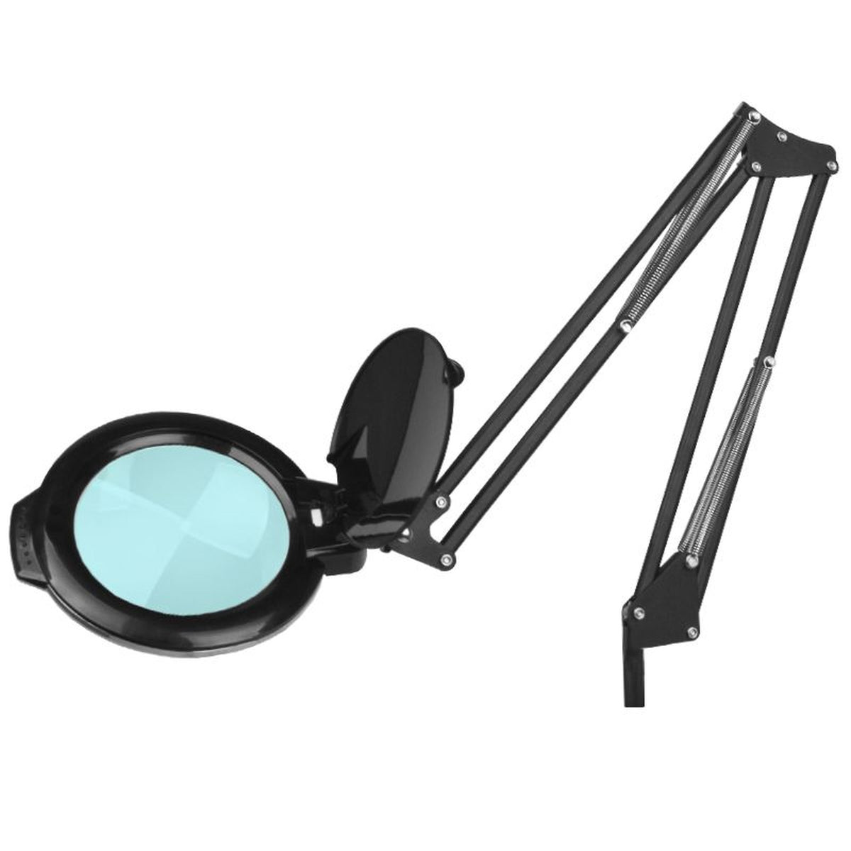 Glow Lampada LED Moonlight 8013/6" Lente con Stativo 5 Diottrie - Nero