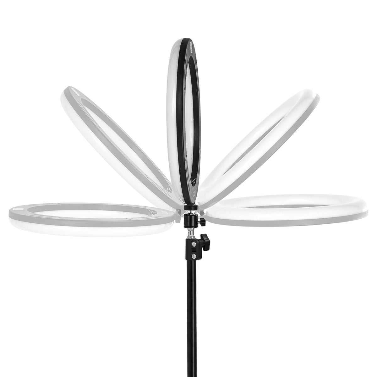 Glow Lampada LED Ring Light 13" con Stativo 10W