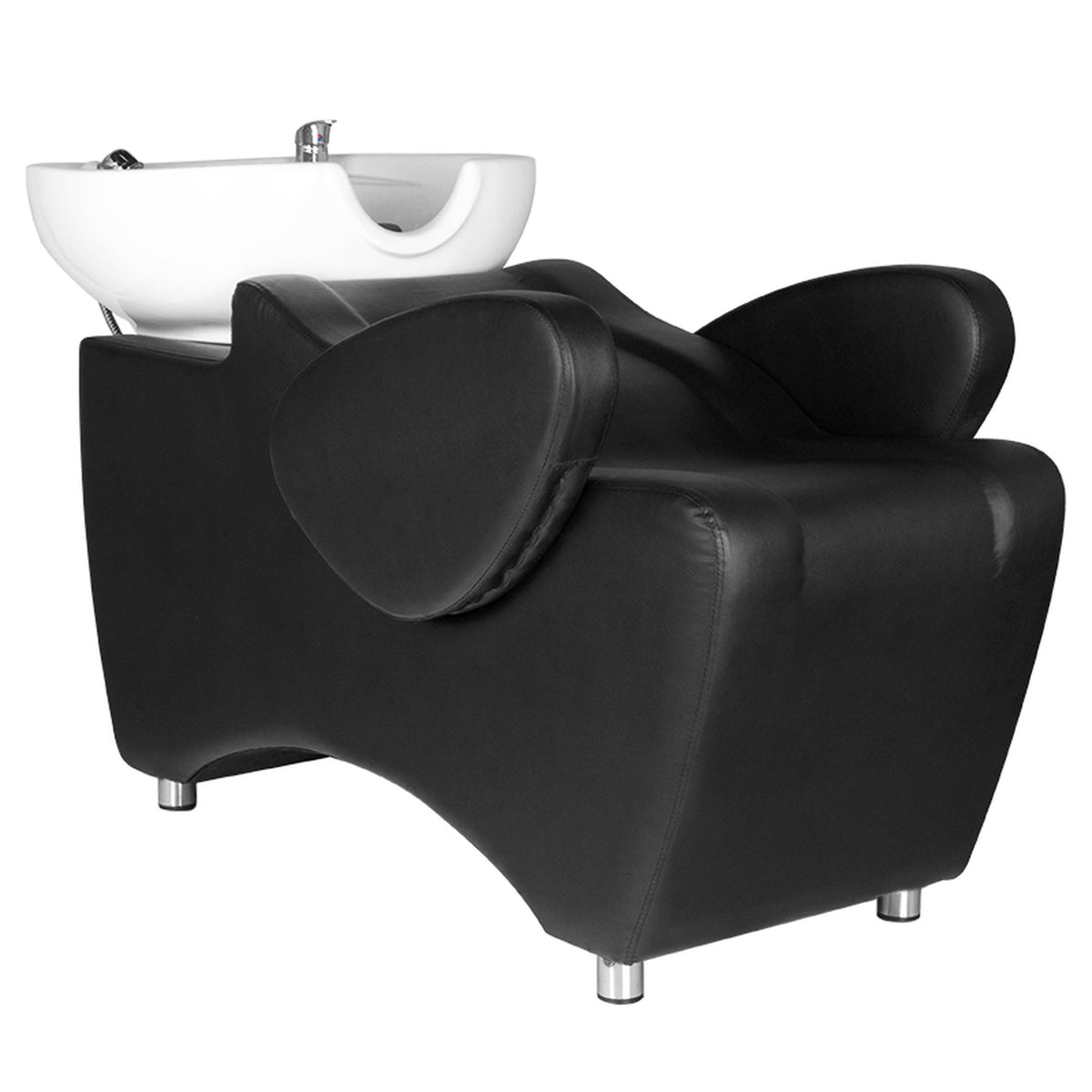 Hair System Lavaggio HSB46 per Parrucchiere - Nero