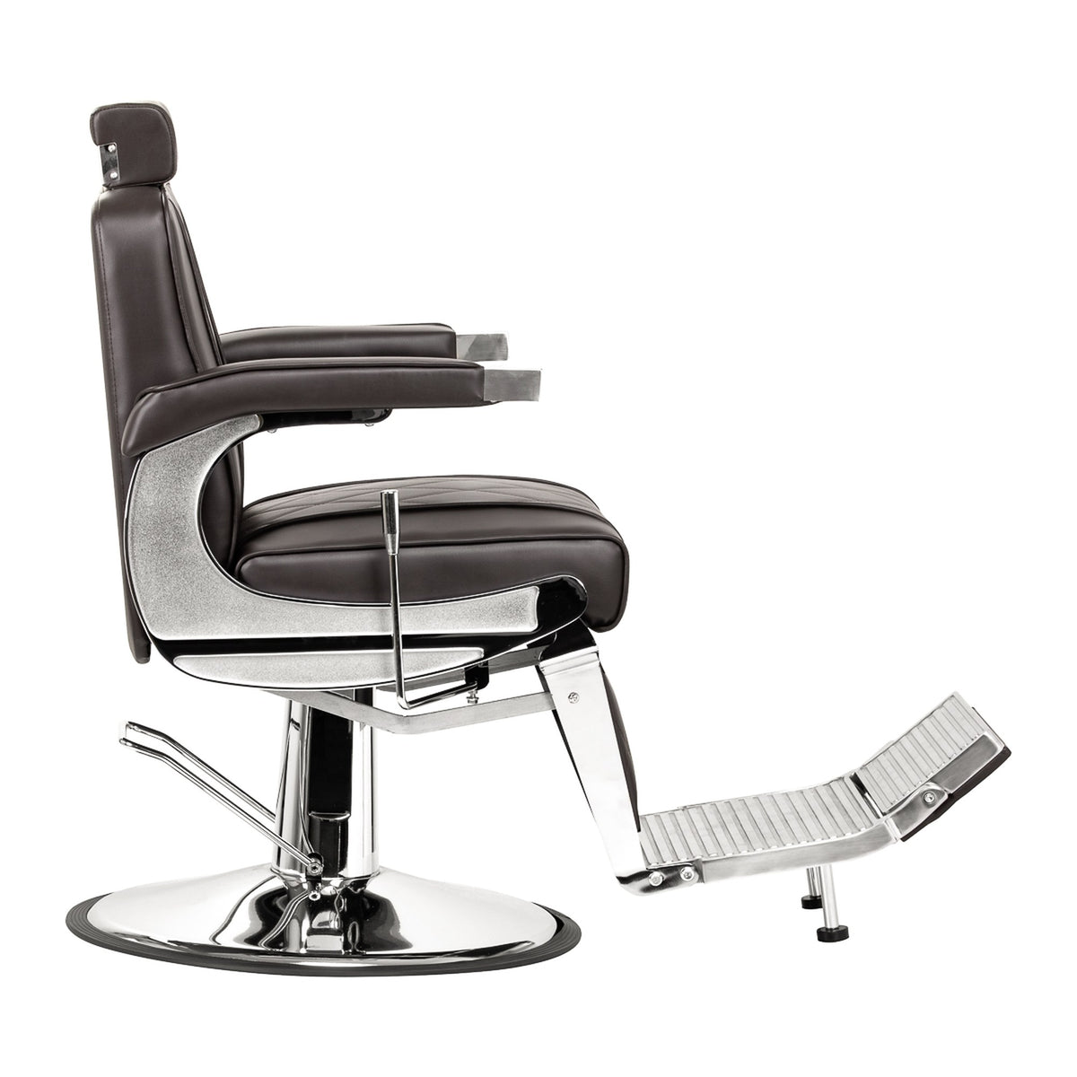 Hair System Poltrona BM88066 per Parrucchiere - Marrone Scuro