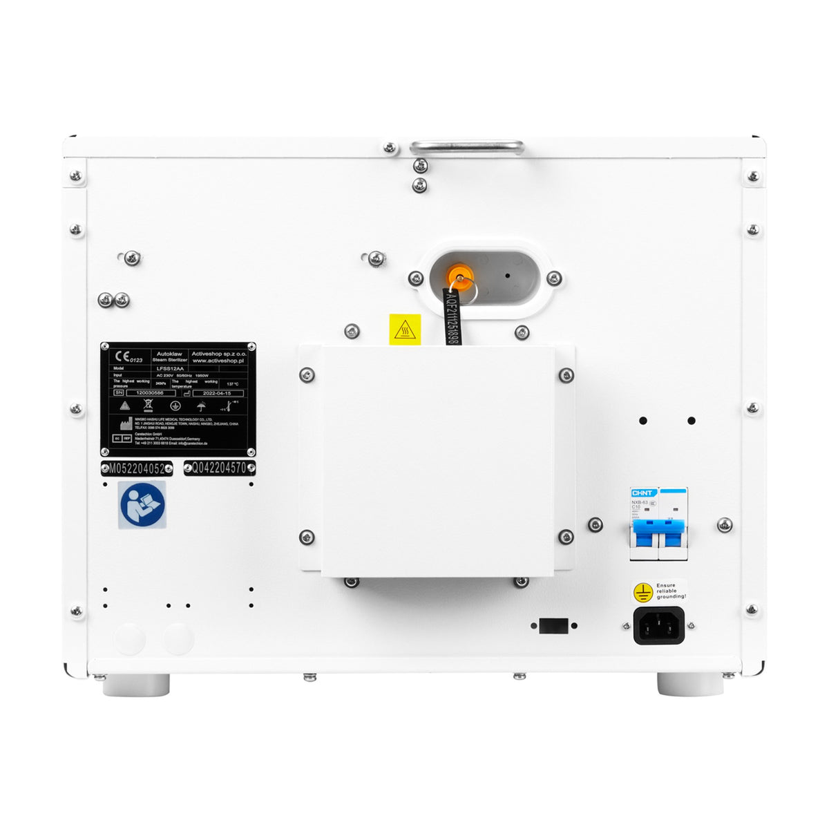 Lafomed Autoclave LED LFSS12AA con Stampante 12L Classe B - Bianco