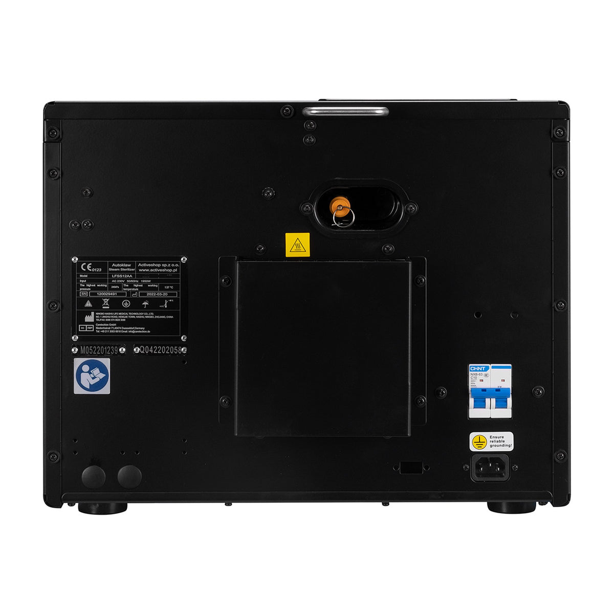 Lafomed Autoclave LED LFSS12AA con Stampante 12L Classe B - Nero