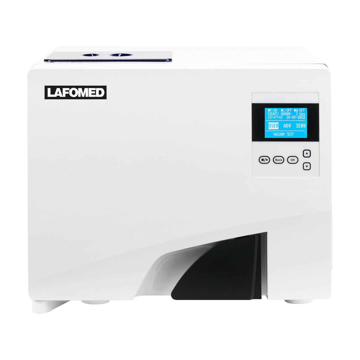 Lafomed Premium Autoclave LCD LFSS08AA con Stampante 8L Classe B - Bianco