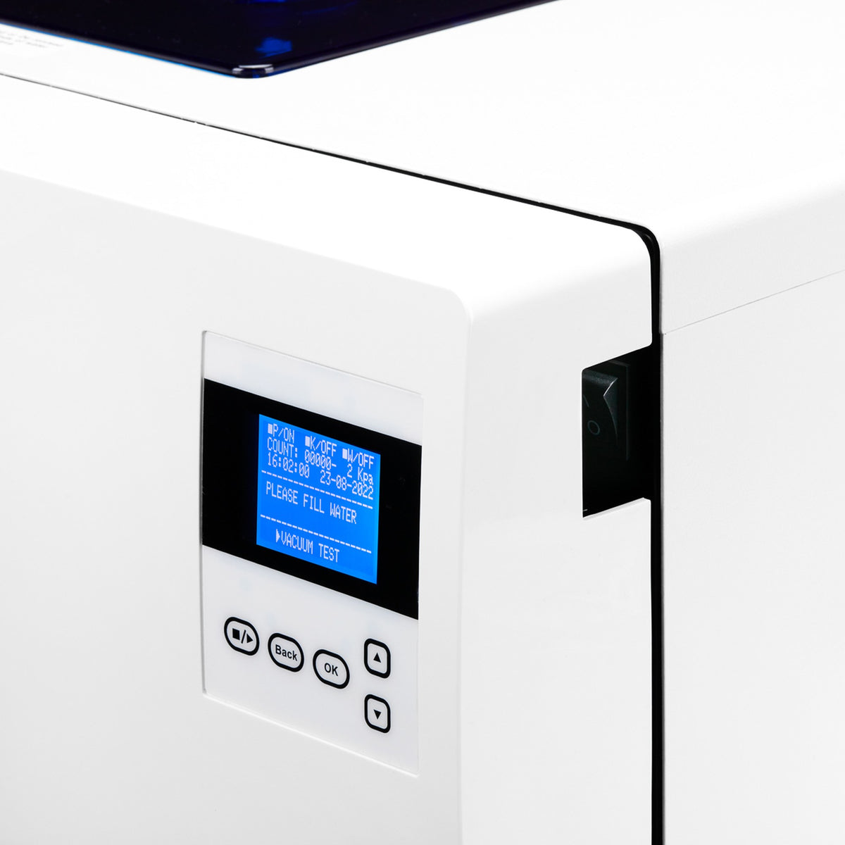 Lafomed Premium Autoclave LCD LFSS08AA con Stampante 8L Classe B - Bianco