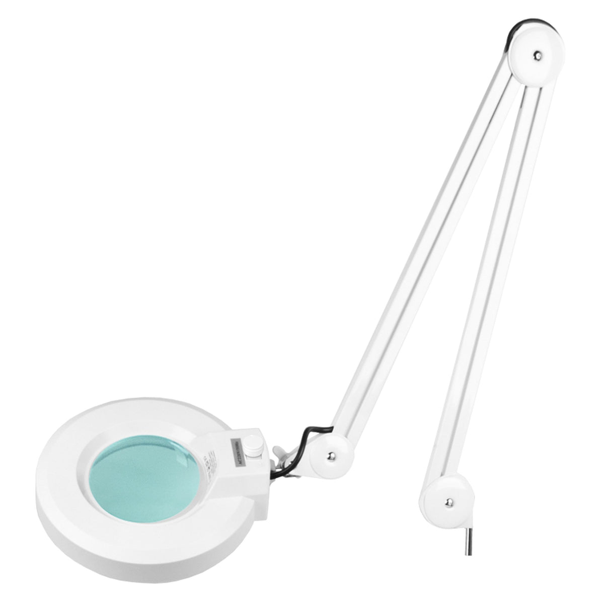 Lampada LED Lupa S4 Lente con Stativo 5 Diottrie Regolabile - Bianco