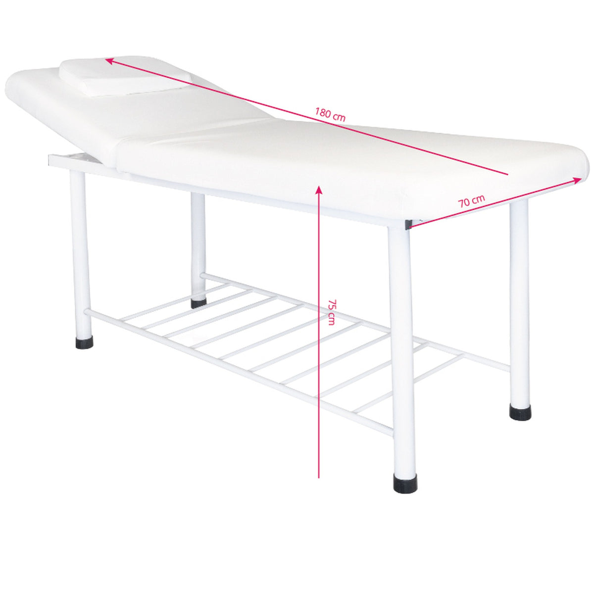 Lettino Massaggio Basic 812 - Bianco
