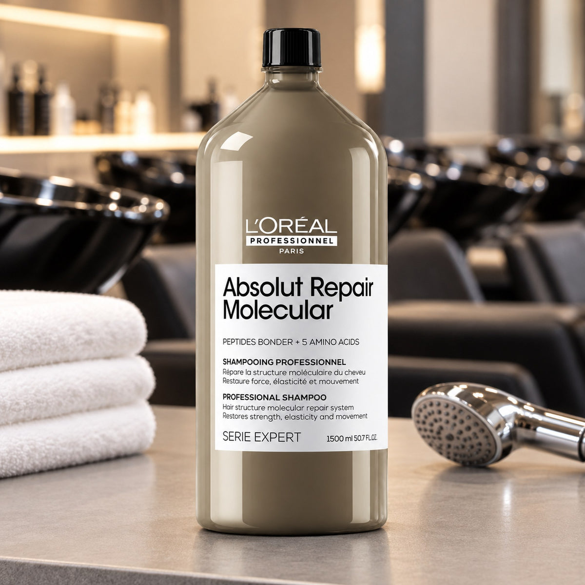 Loreal Expert Absolut Repair Molecular Shampoo Riparatore - 1500ml