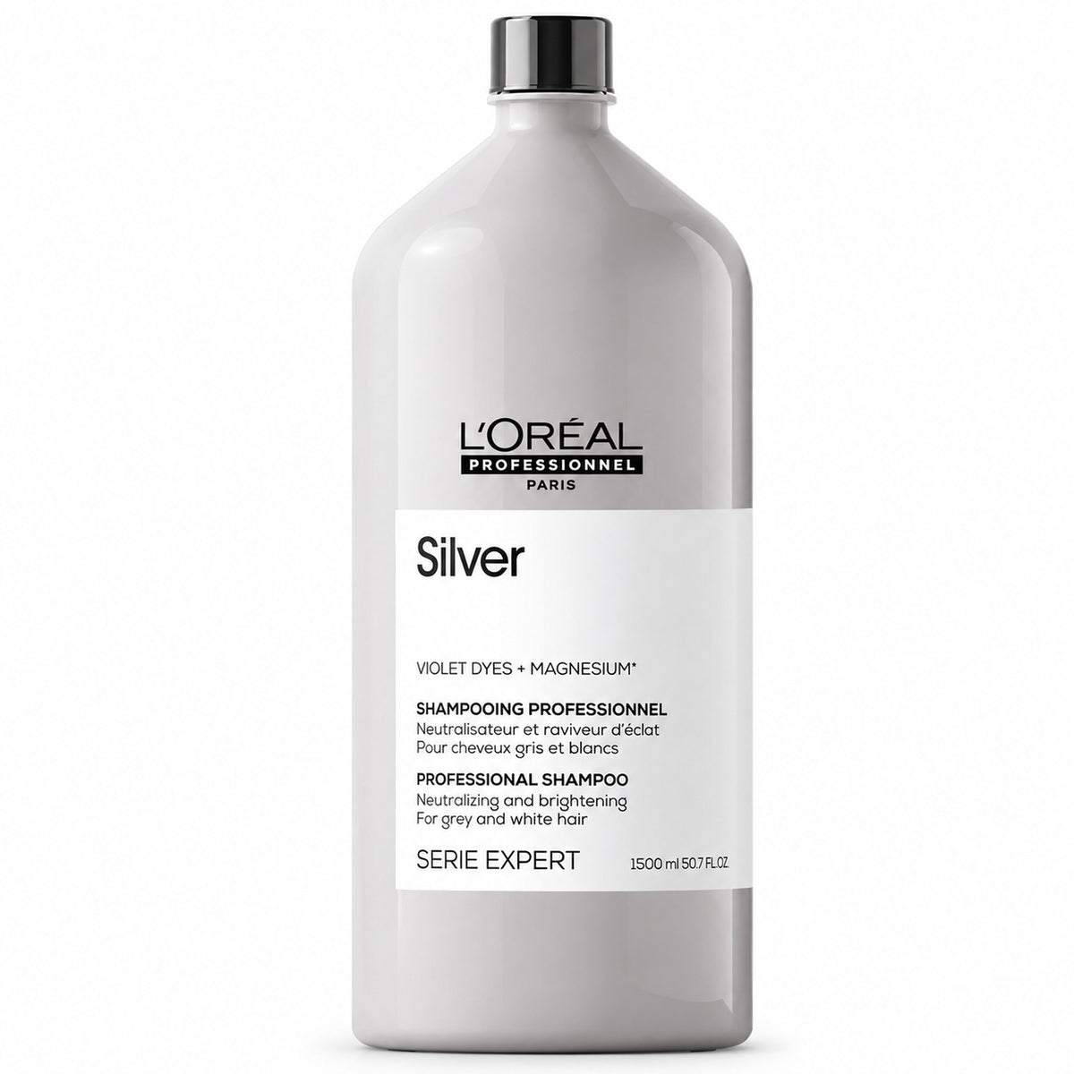 Loreal Expert Silver Shampoo Capelli Grigi e Bianchi - 1500ml