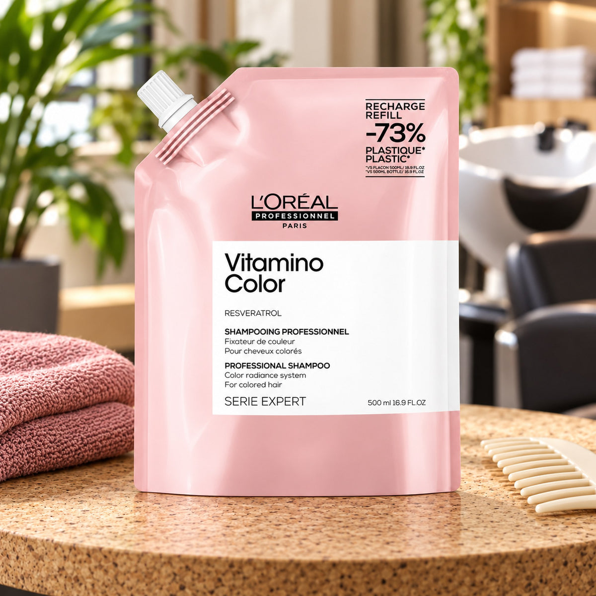 Loreal Expert Vitamino Color Shampoo Capelli Colorati - Ricarica 500ml