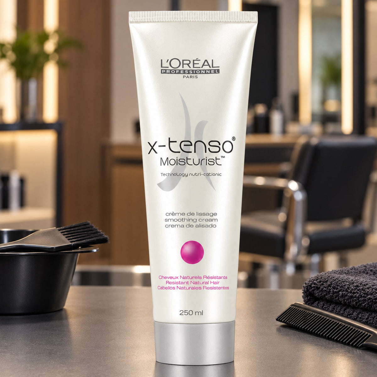 L'Oreal X-tenso Crema Stirante Capelli Naturali Resistenti - 250ml