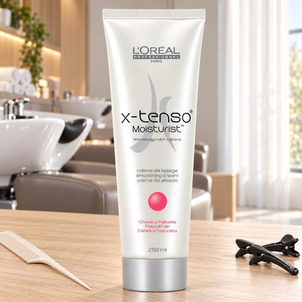 L'Oreal X-tenso Moisturist Crema Stirante Capelli Naturali - 250ml