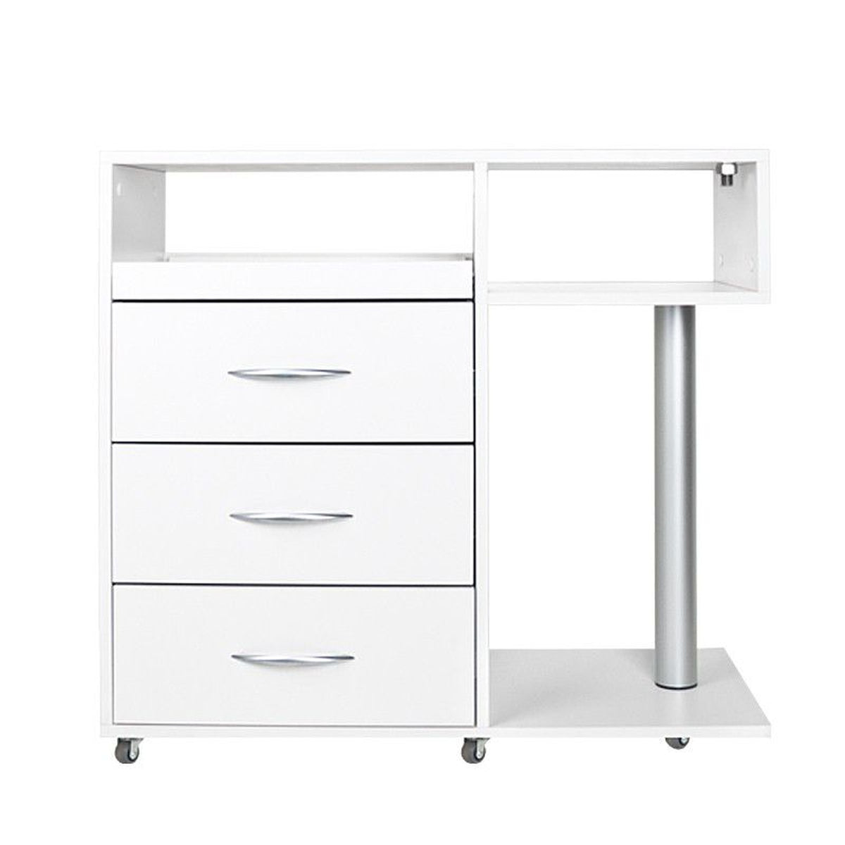 Mobiletto con Cassettiera Y-300 - Bianco