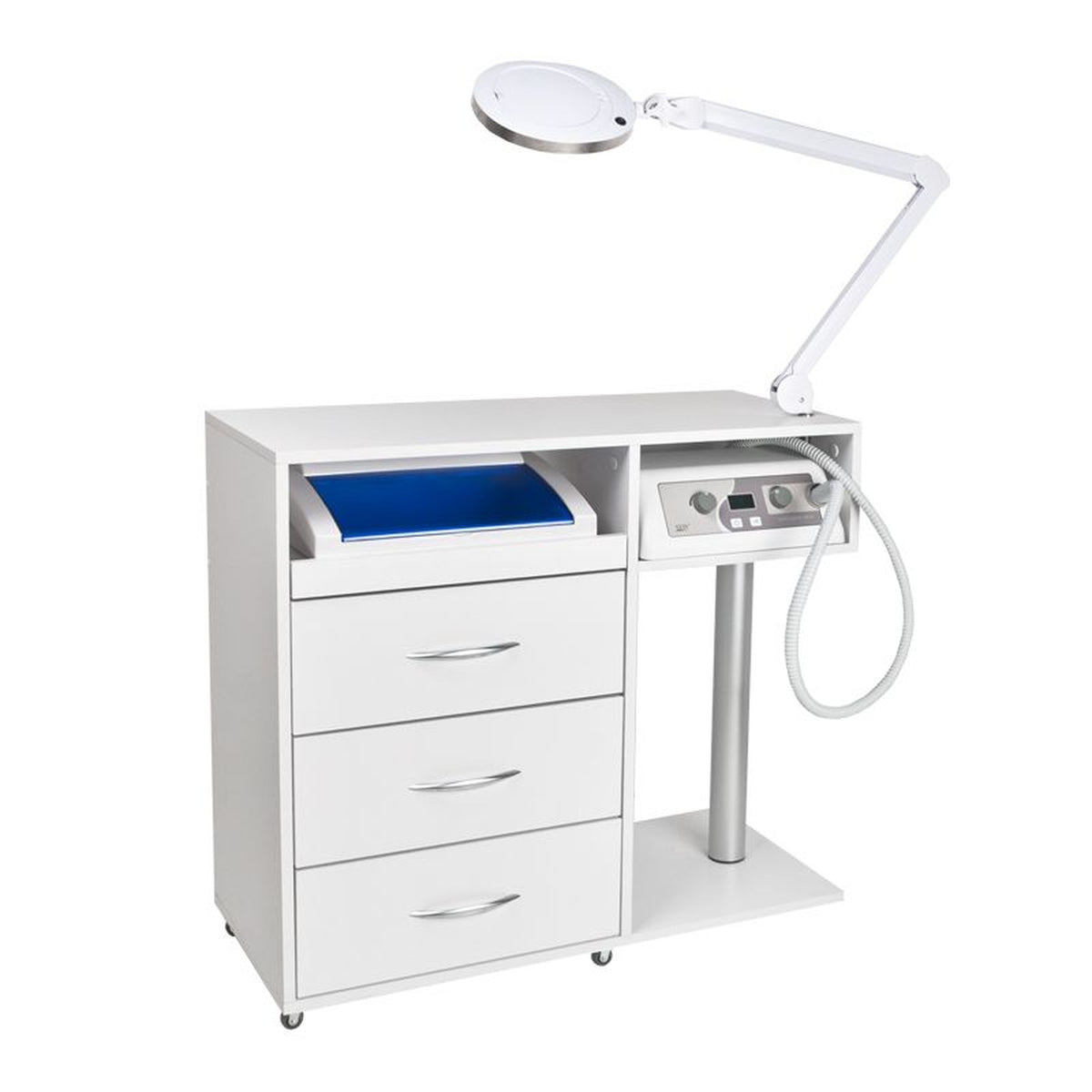 Mobiletto con Cassettiera Y-300 - Bianco
