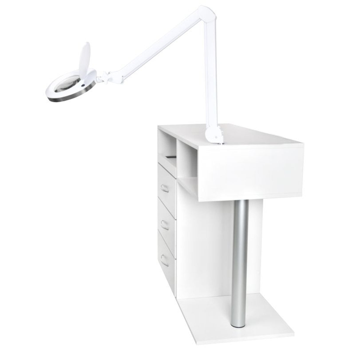 Mobiletto con Cassettiera Y-300 - Bianco