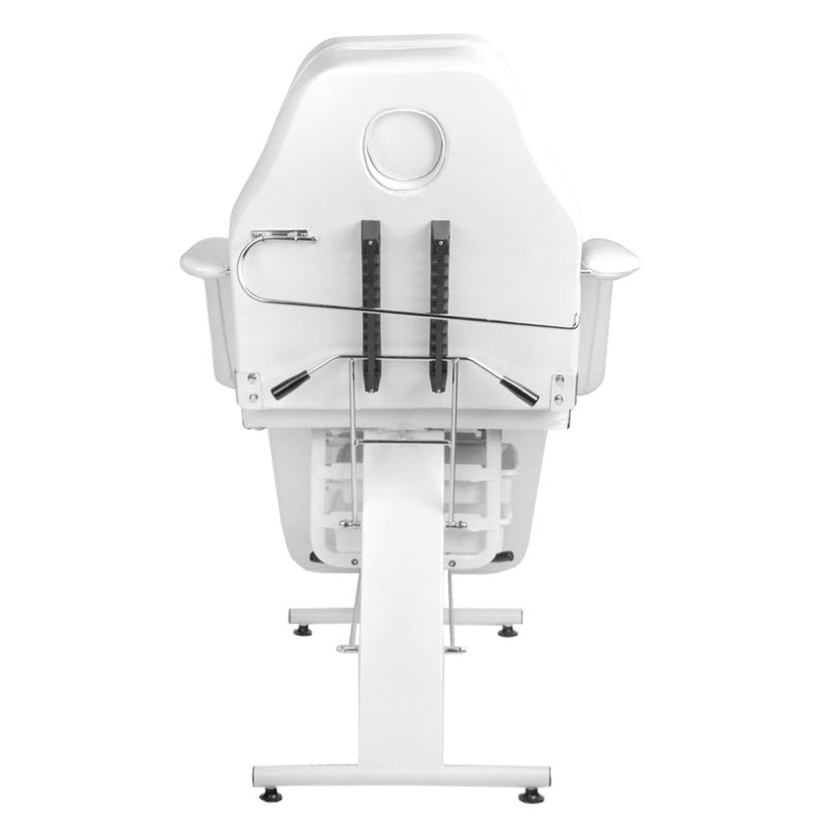 Poltrona Lettino Basic 202 con Vassoi - Bianco