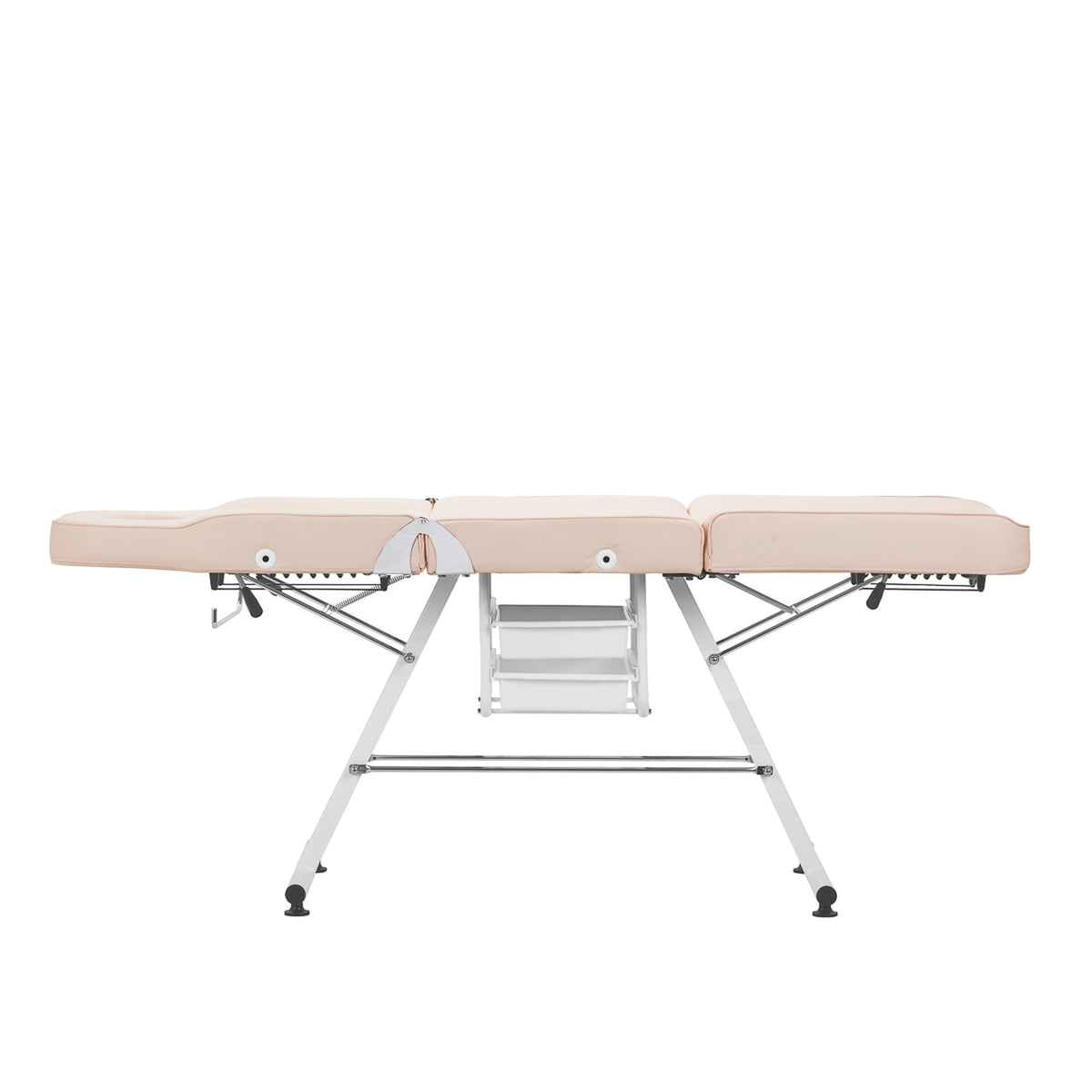 Poltrona Lettino Basic 202 con Vassoi - Rosa