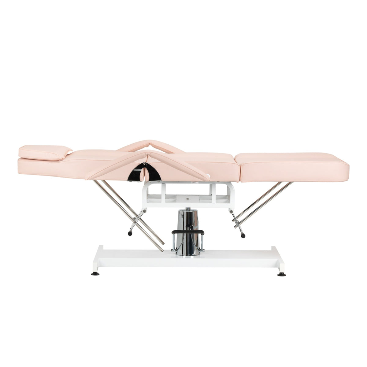 Poltrona Lettino Basic 210 con Pompa Idraulica - Rosa