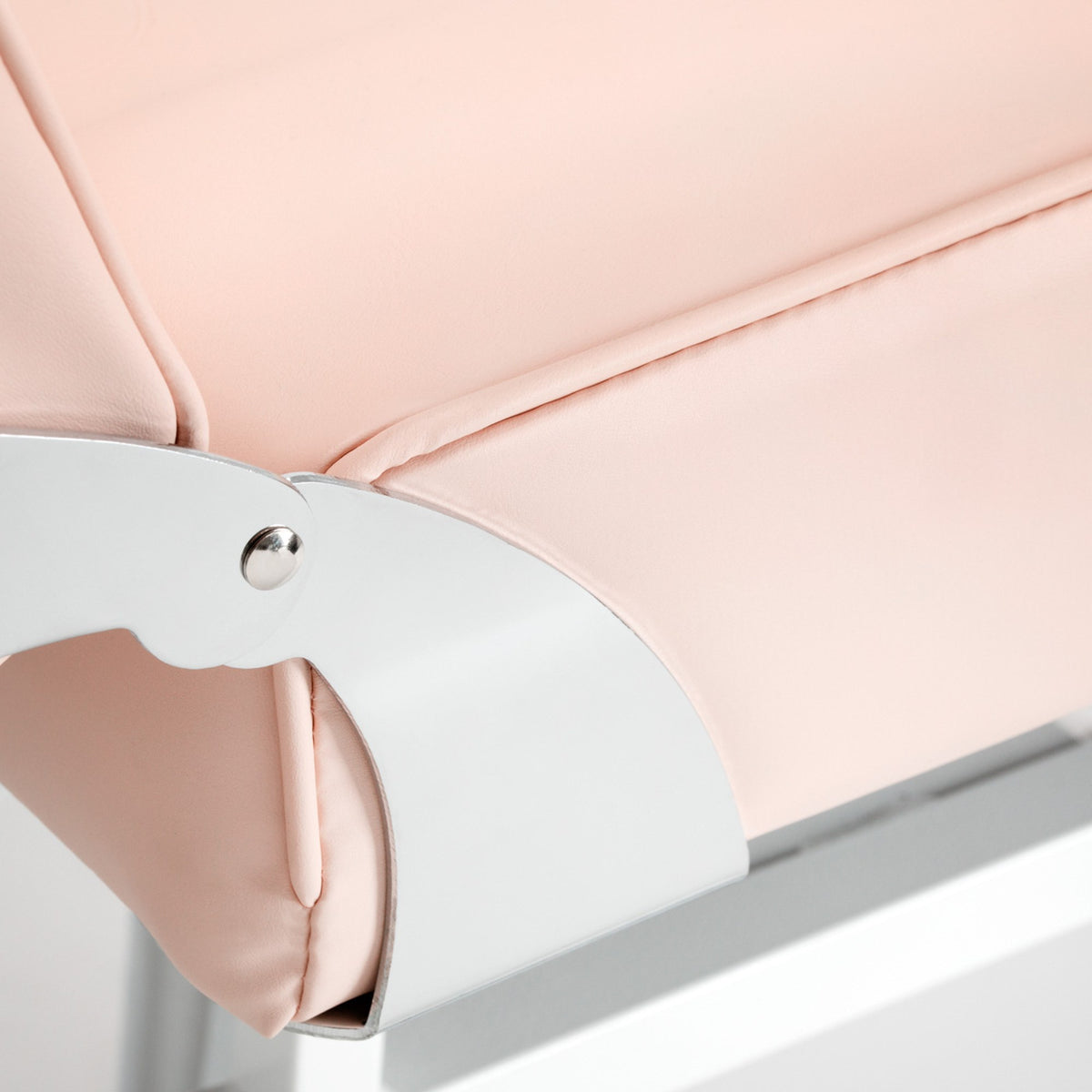 Poltrona Lettino Basic 210 con Pompa Idraulica - Rosa