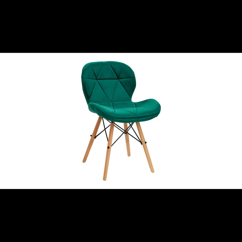 4Rico Sedia Scandinava QS-186 in Velluto