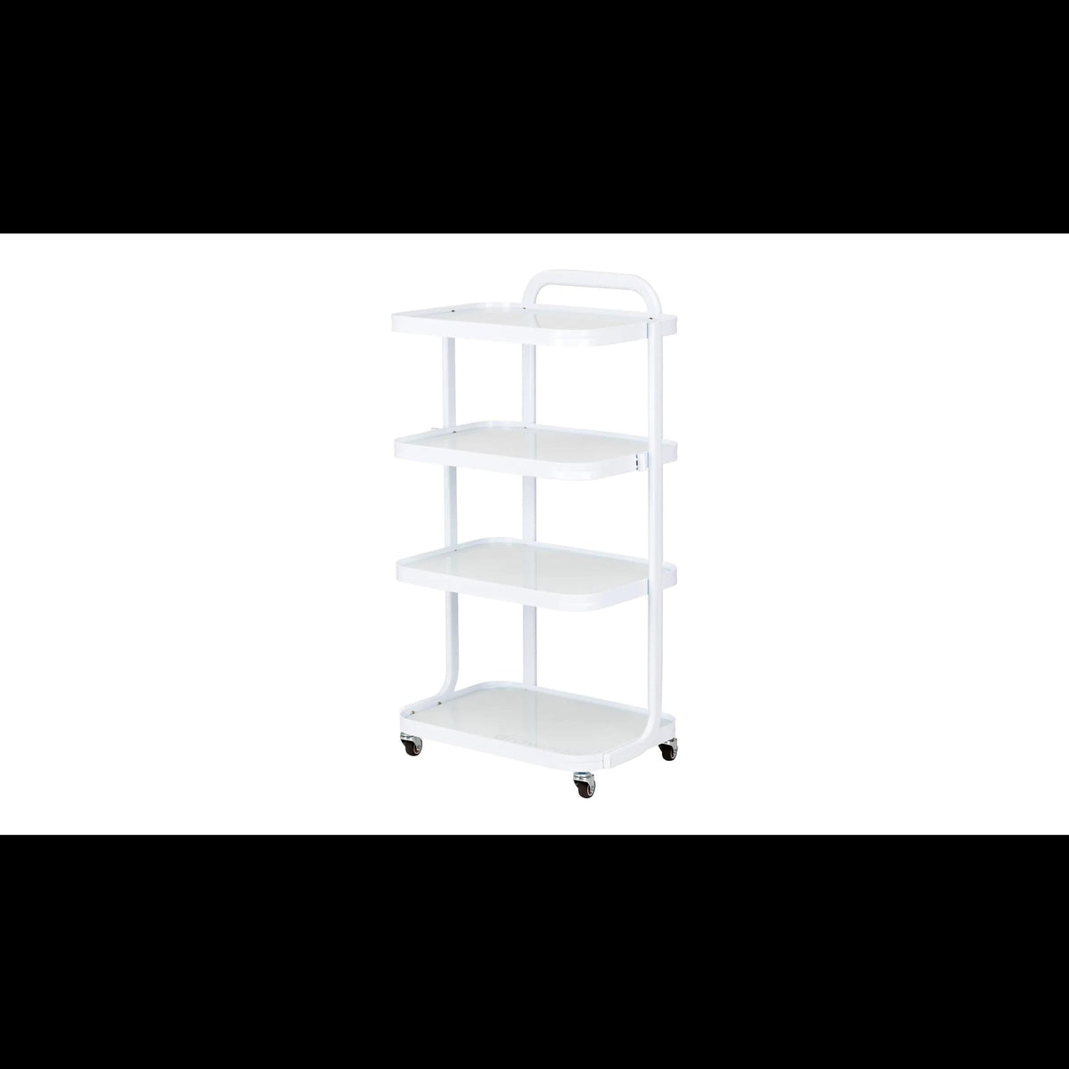 Carica video: Giovanni Carrello Porta Attrezzi H6702 con Rotelle - Bianco