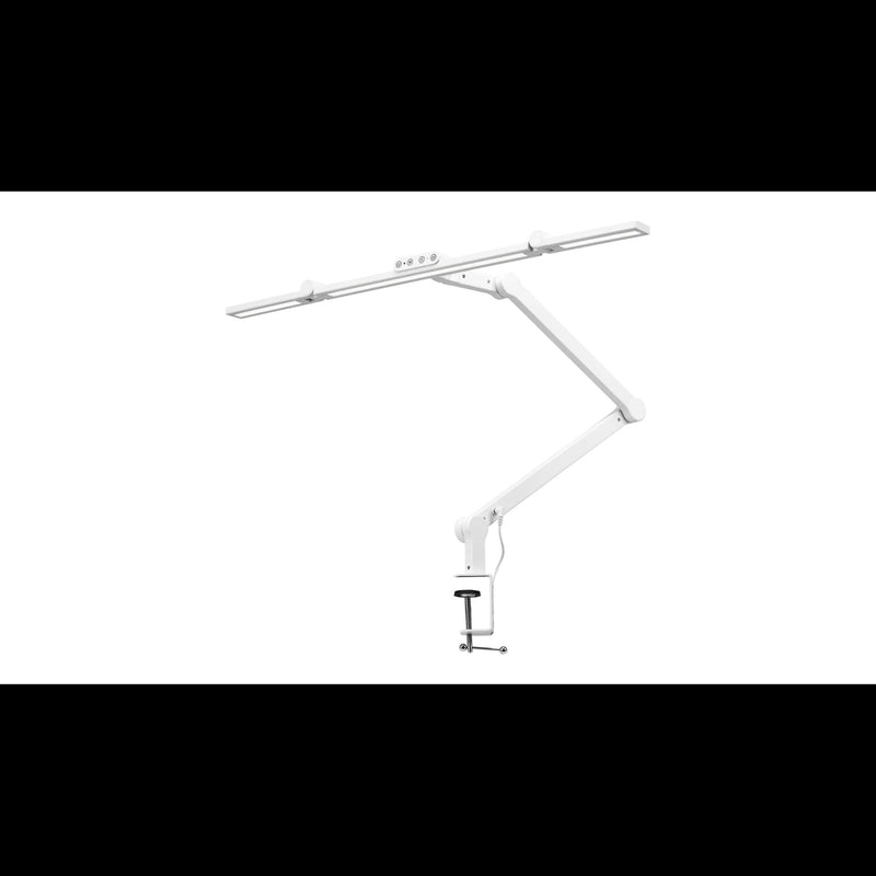 Glow Lampada LED L03 Morsetto da Tavolo - Bianco