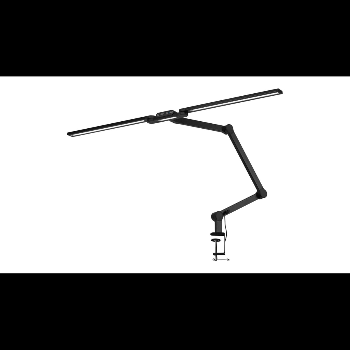 Carica video: Glow Lampada LED L04 Morsetto da Tavolo - Nero