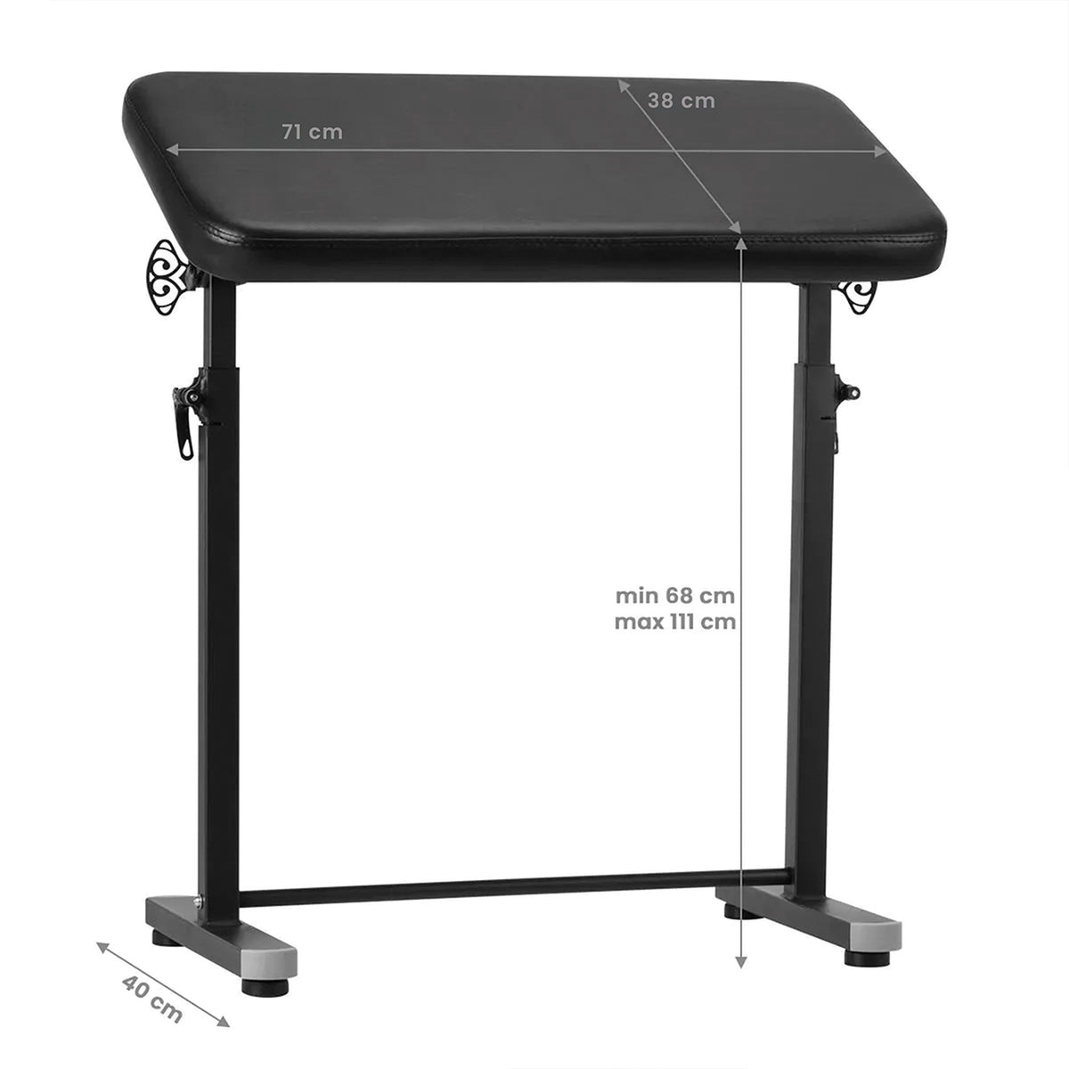 Pro Ink Poggiabraccio per Tatuatore 718 - Nero