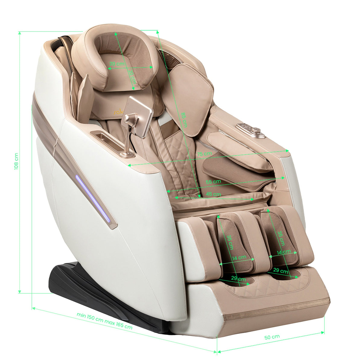 Sakura Poltrona Massaggiante Prime 101 - Bianco