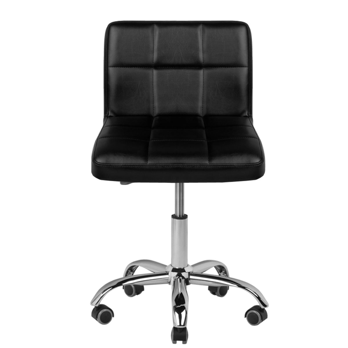 Sgabello A-5299 con Rotelle - Nero