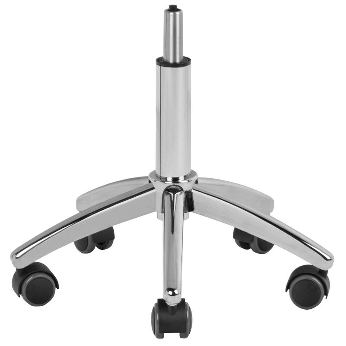 Sgabello AM-304 con Rotelle - Bianco