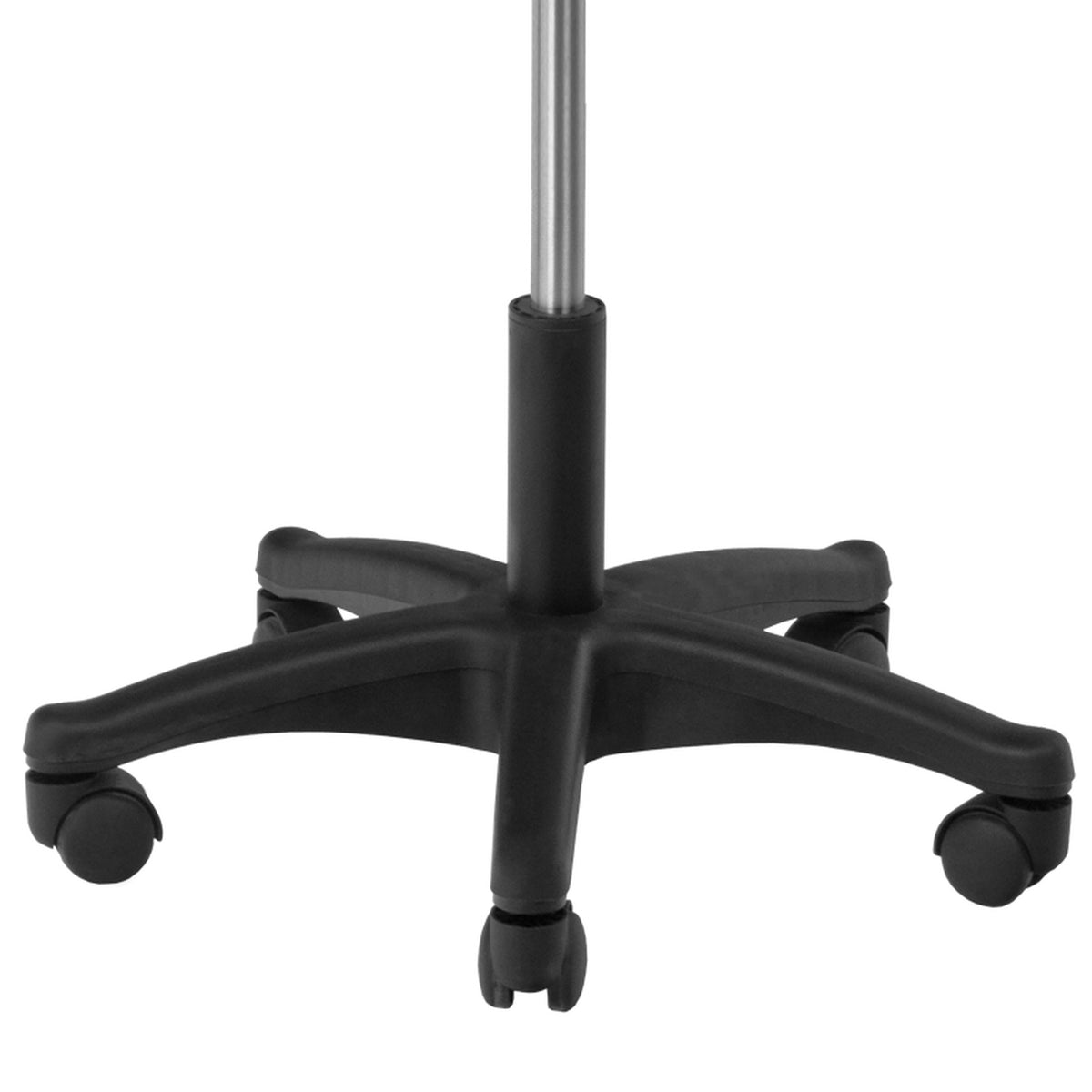 Sgabello AM-312 con Rotelle - Nero