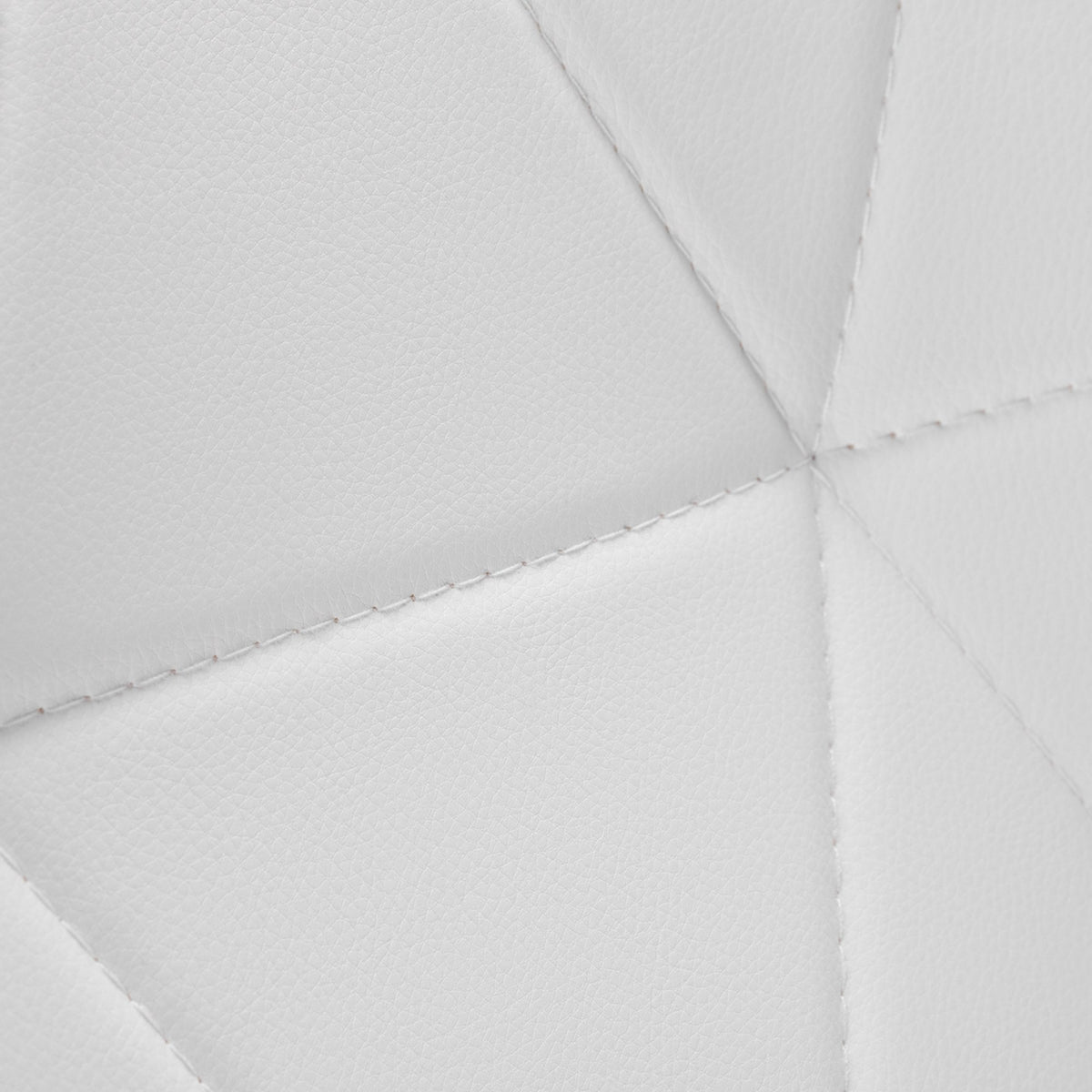 Sgabello QS-06 con Rotelle - Bianco