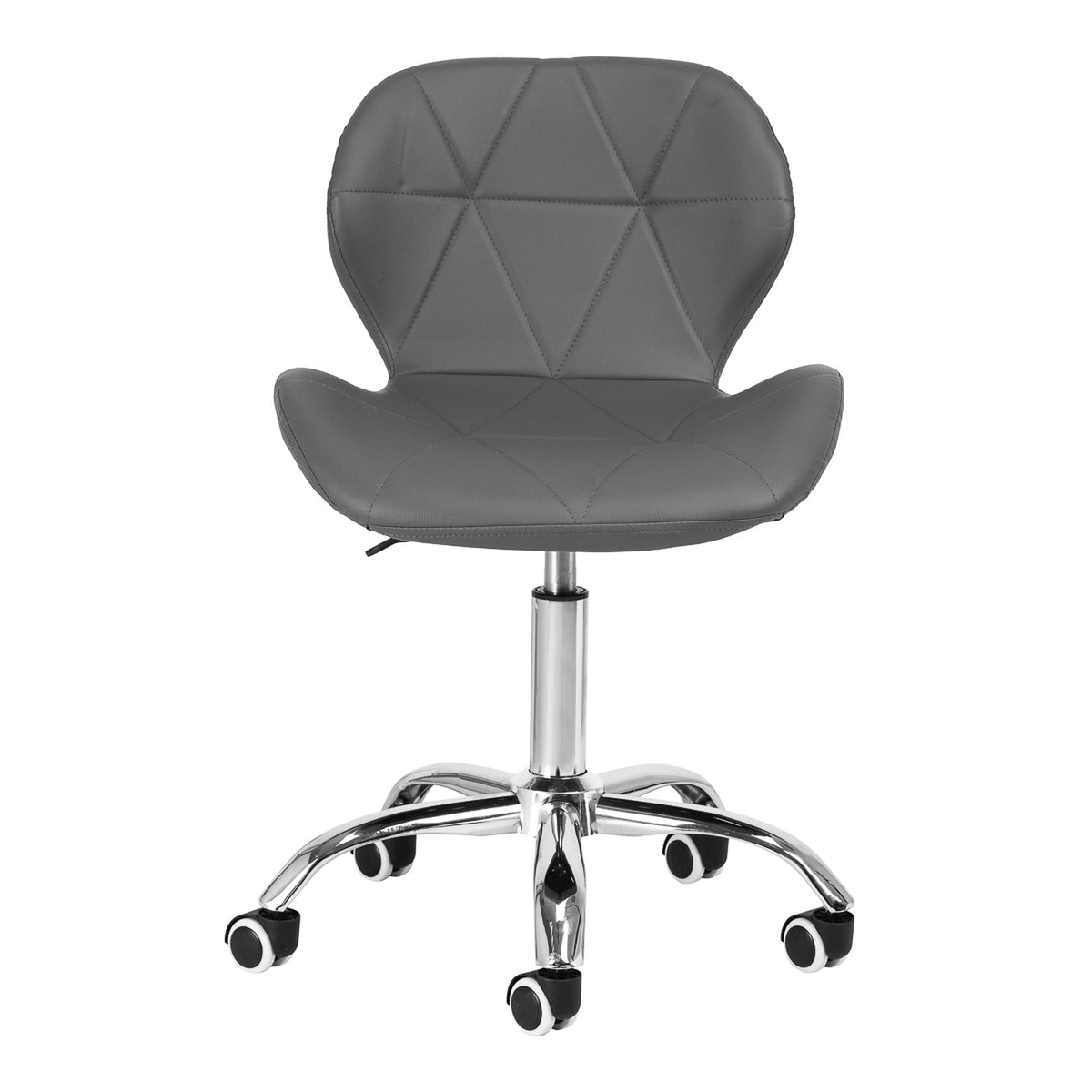 Sgabello QS-06 con Rotelle - Grigio