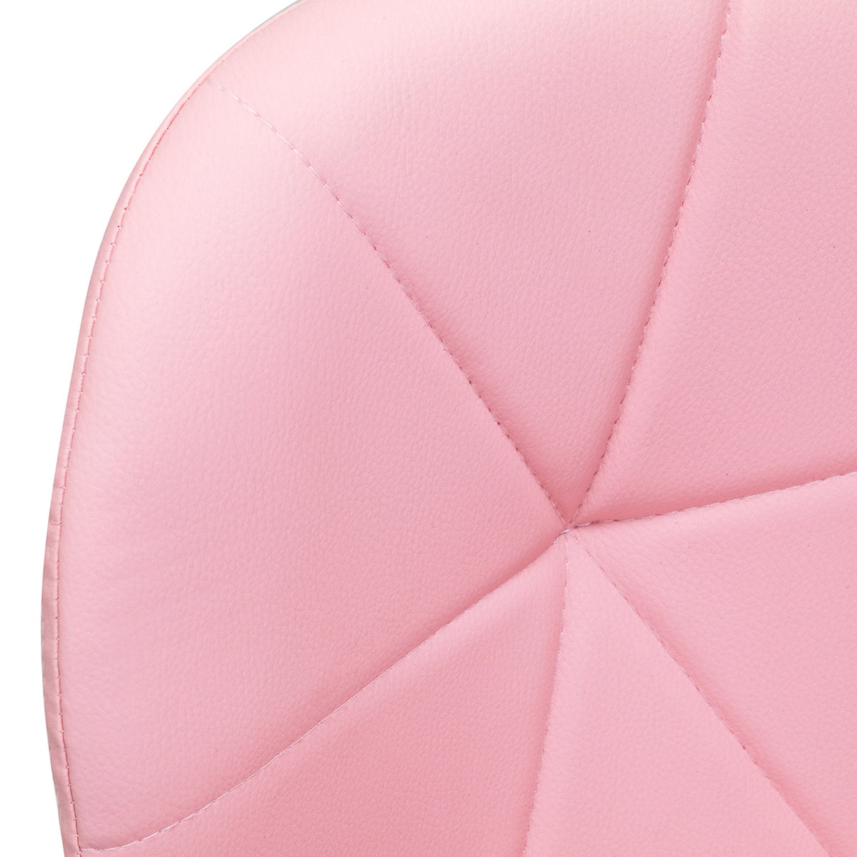 Sgabello QS-06 con Rotelle - Rosa