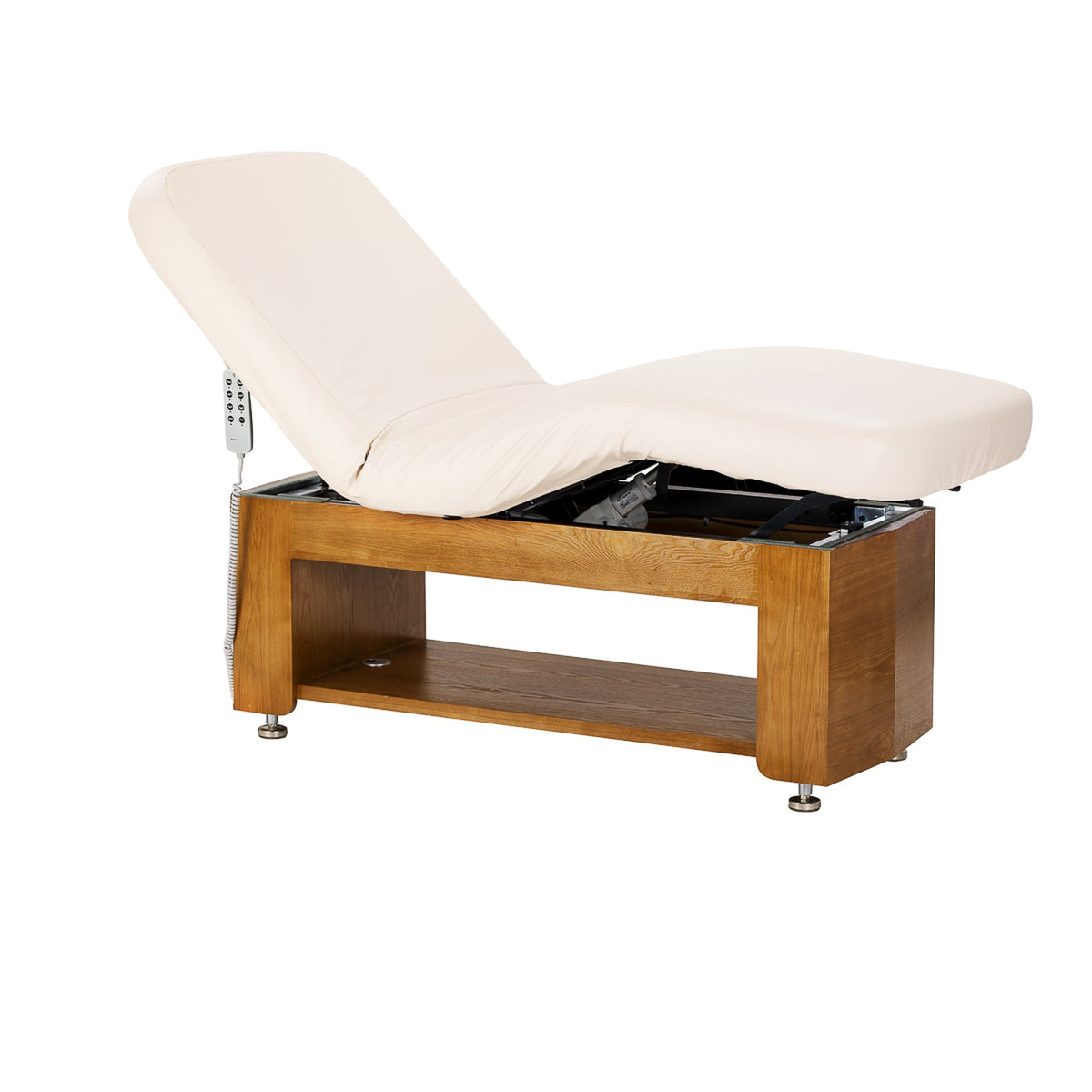 Sillon Lettino Massaggio Elettrico Leisure - Cream