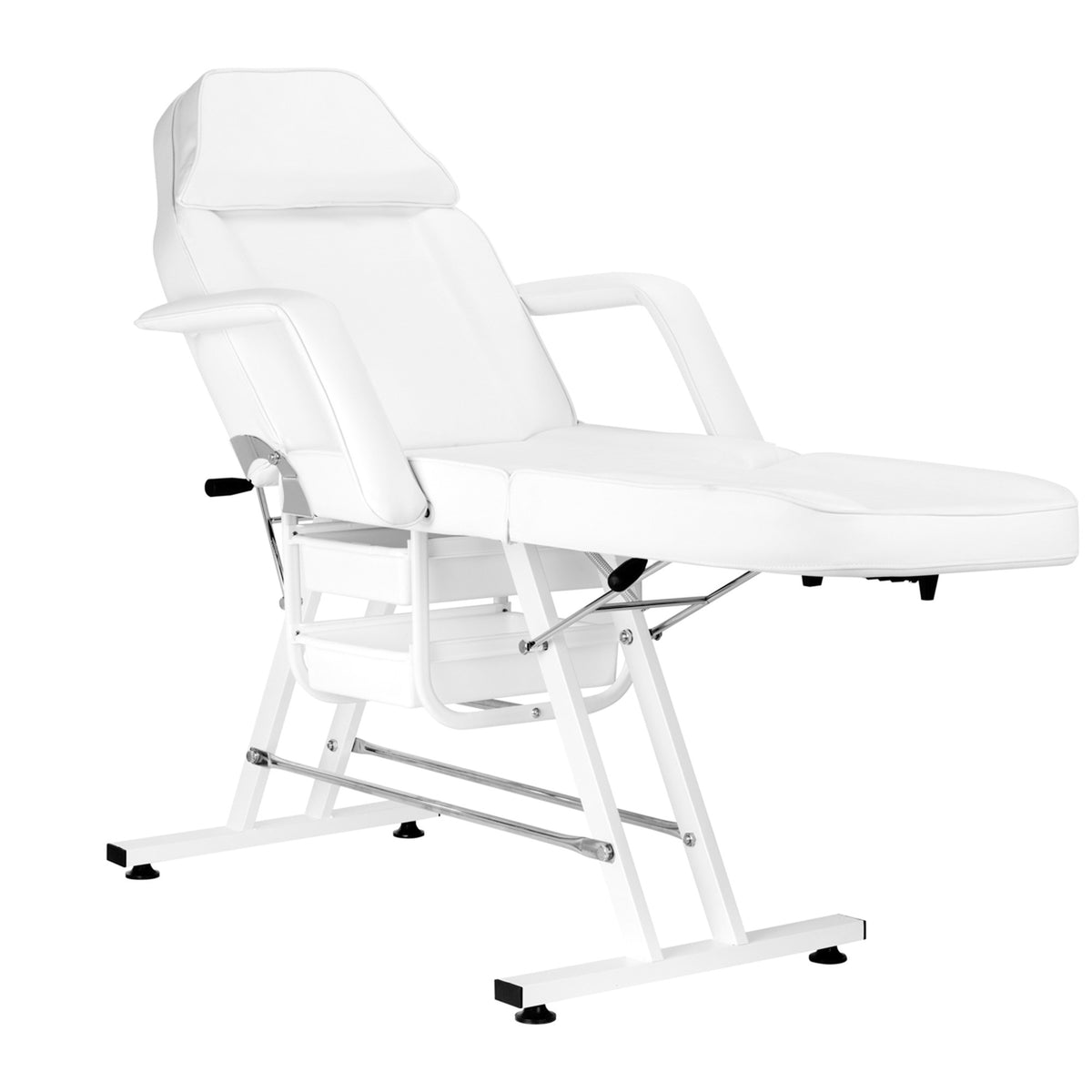 Sillon Poltrona Lettino con Vassoio - Bianco
