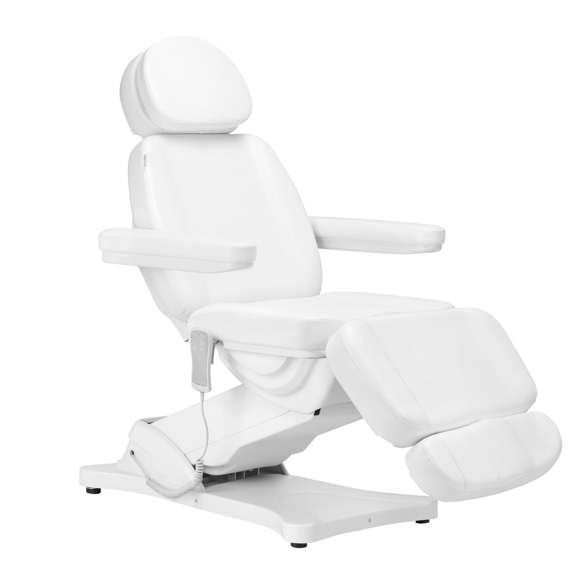 Sillon Poltrona Lettino Elettrica Classic 3 Motori - Bianco
