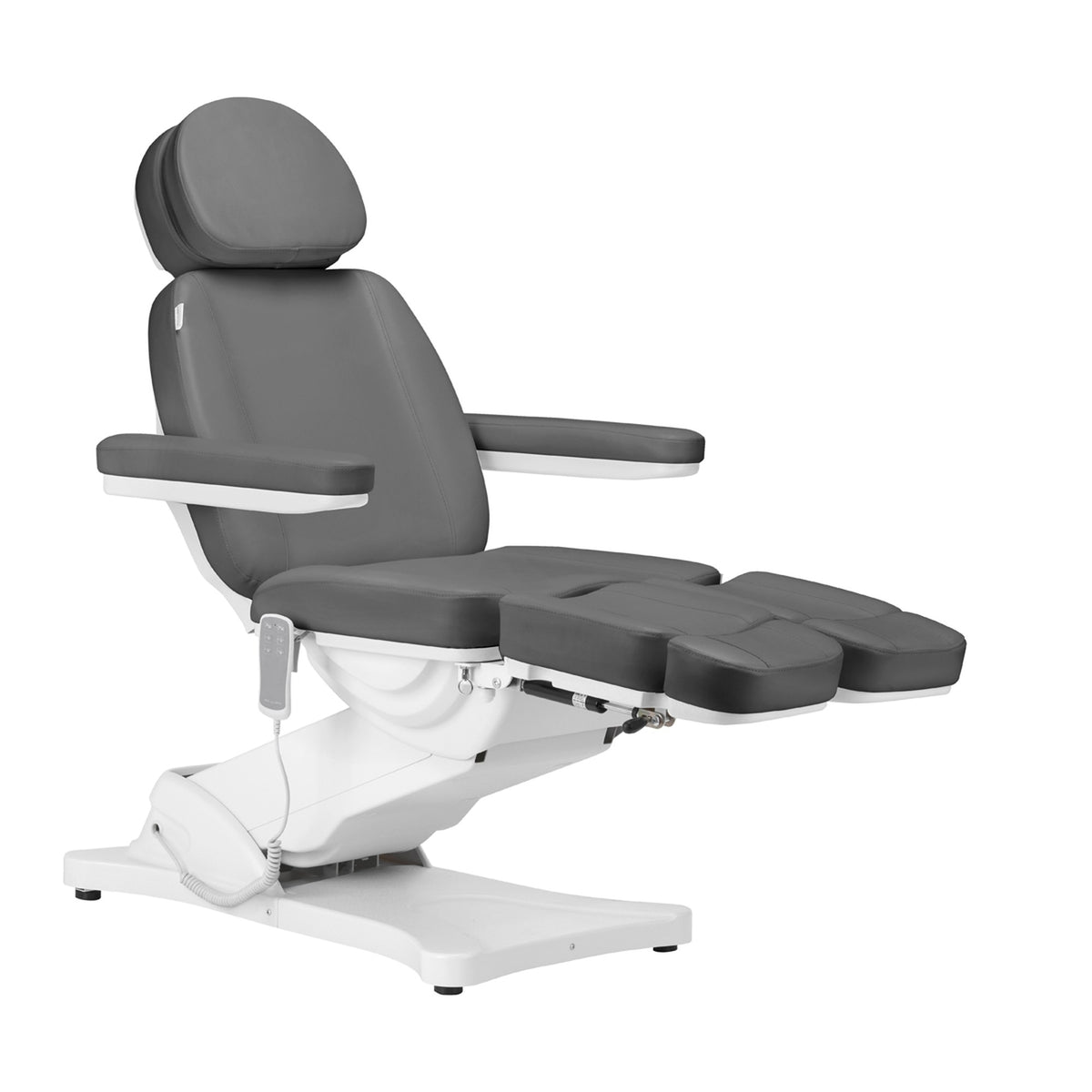 Sillon Poltrona Lettino Elettrica Classic Pedicure 3 Motori - Grigio