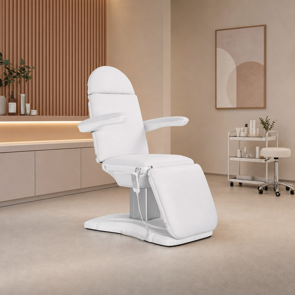 Sillon Poltrona Lettino Elettrica Eclipse 3 - Bianco