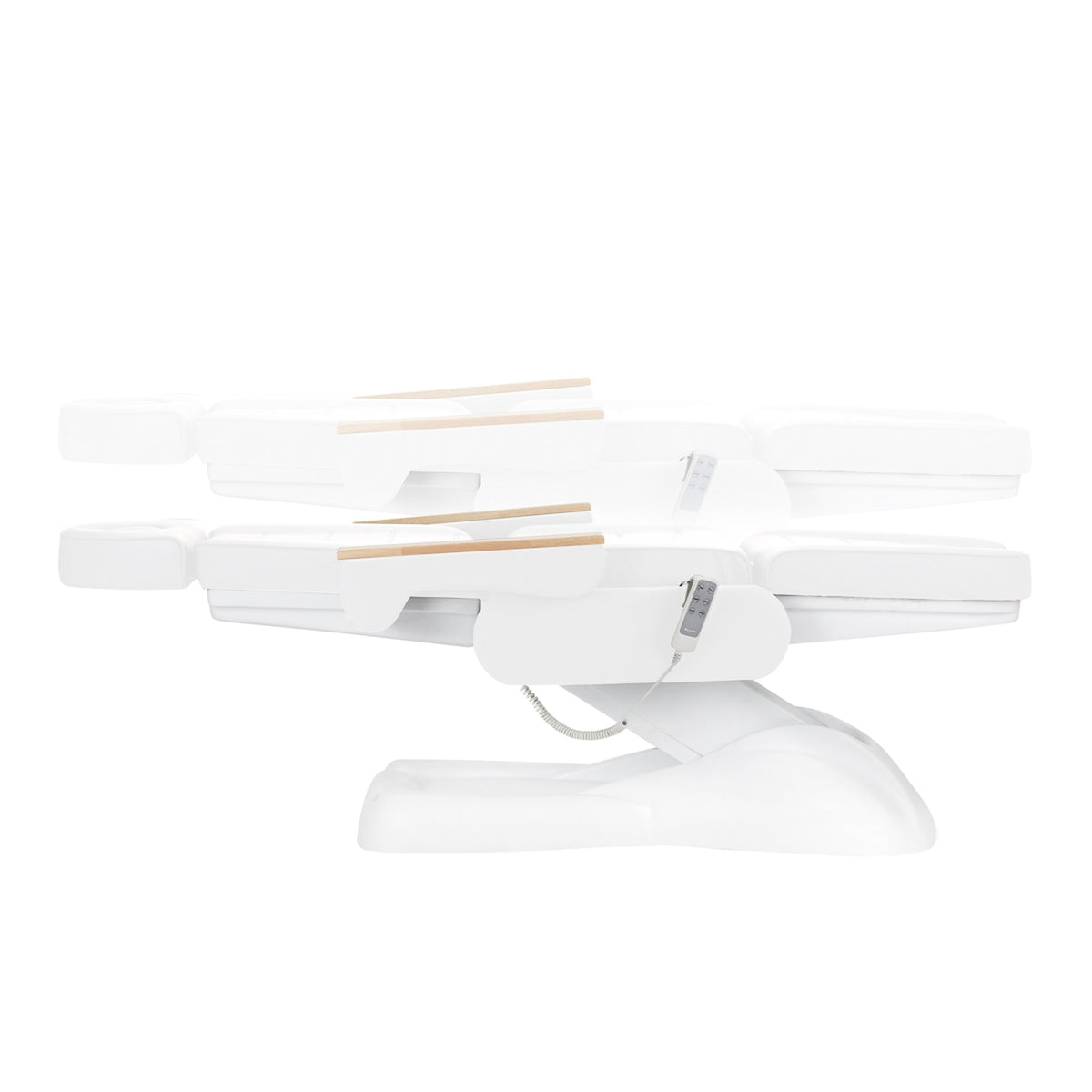 Sillon Poltrona Lettino Elettrica Lux 273B 3 Motori - Bianco