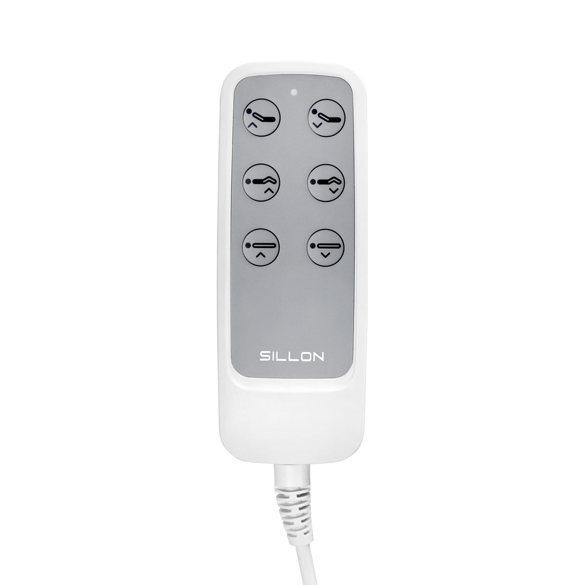 Sillon Poltrona Lettino Elettrica Lux 273B 3 Motori - Bianco