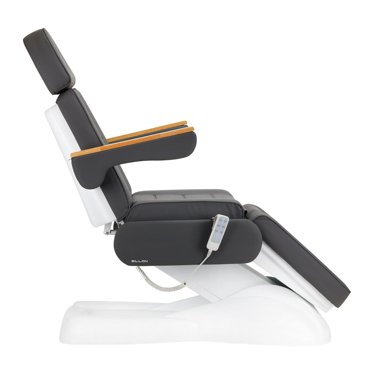 Sillon Poltrona Lettino Elettrica Lux 273B 3 Motori - Nero Grigio